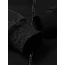 Women'S Casual Zip-Up Jacket with 