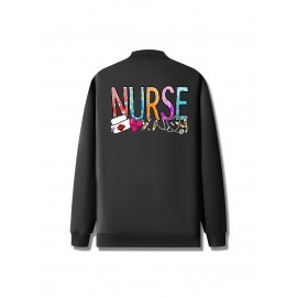 Women'S Casual Zip-Up Jacket with 