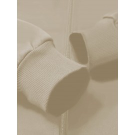 Women's Turkey Squad Graphic Zip-Up Jacket - Black Casual Slim Fit Stand Collar Coat with Pockets, Machine Washable Fall Winter Outerwear